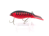 Arbogast Mud Bug Red Black Crawfish Color