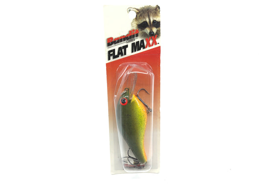 Bandit Flat Maxx Shallow Series Chartreuse Root Beer Color New on Card