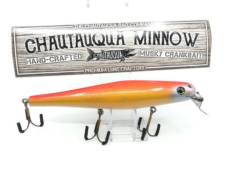 Chautauqua 8" Minnow Musky Lure Special Order Color "Goldfish"