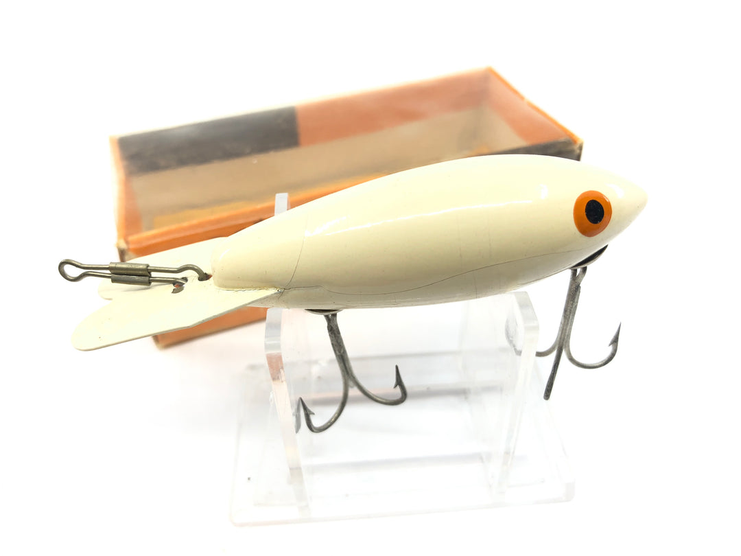 Vintage Wooden Bomber 501 White Color with Box