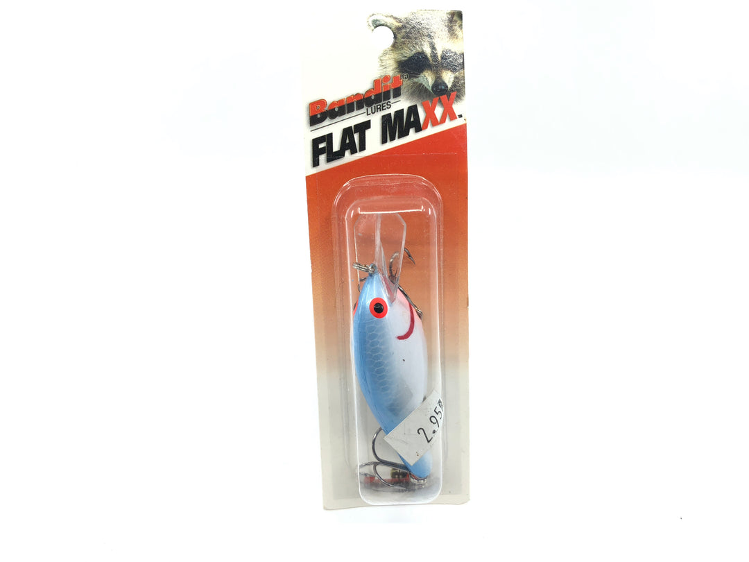 Bandit Flat Maxx Shallow Pearl Blue Back Color New on Card