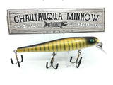 Chautauqua 8" Minnow Musky Lure Special Order Color "Yellow Pikie"