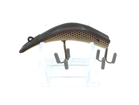 Wooden Kautzky Lazy Ike 3 Black or Brown Scale Color – My Bait Shop, LLC