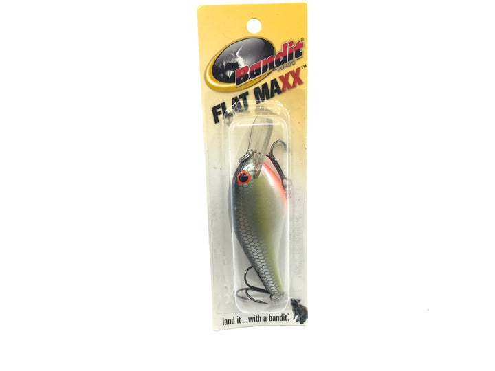 Bandit Flat Maxx Shallow Series FMS108 LA Shad Color New on Yellow Card
