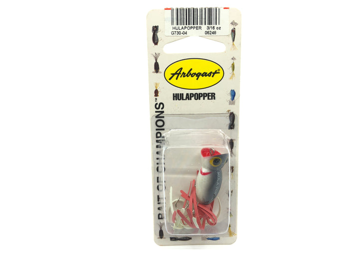 Arbogast Fly Rod Hula Popper New on Card Gray Mouse Color