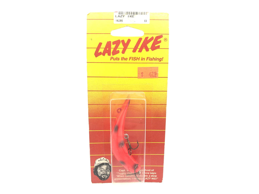 Lazy Ike IKL3RS Red Spot Color New on Card