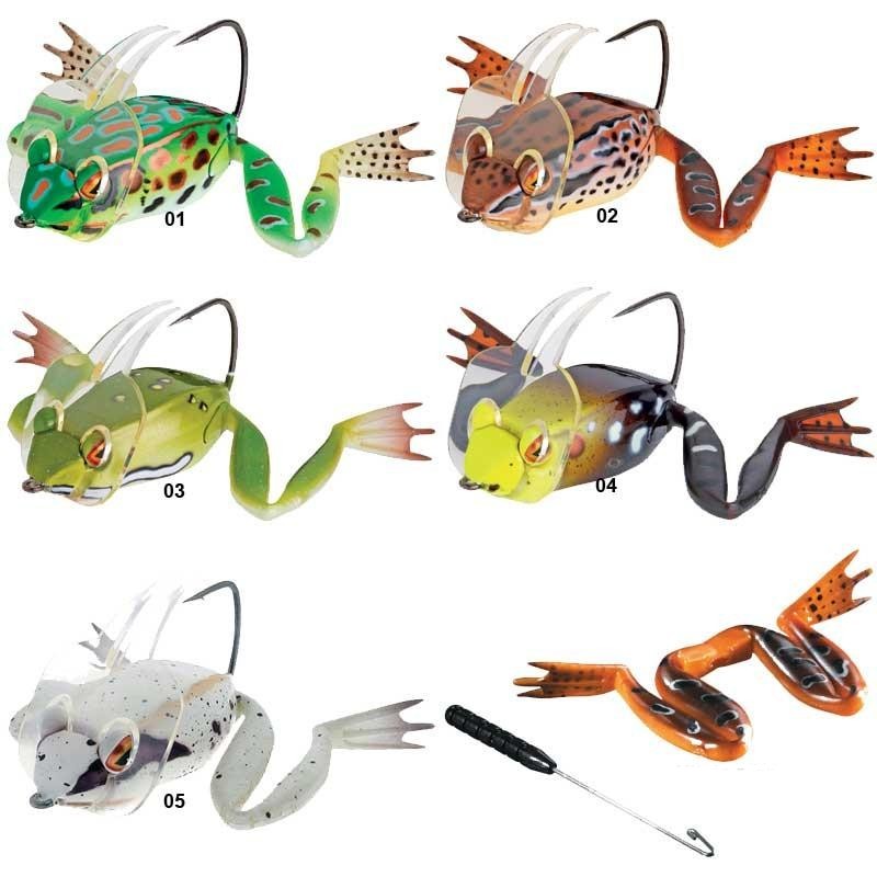 River2sea Dahlberg Diver Frog 60, 01 Leopard Color New Old Stock