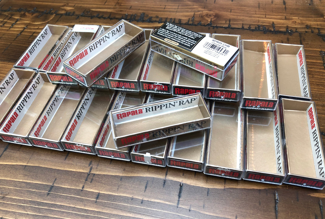 Empty Rapala Boxes Huge Lot of 30!