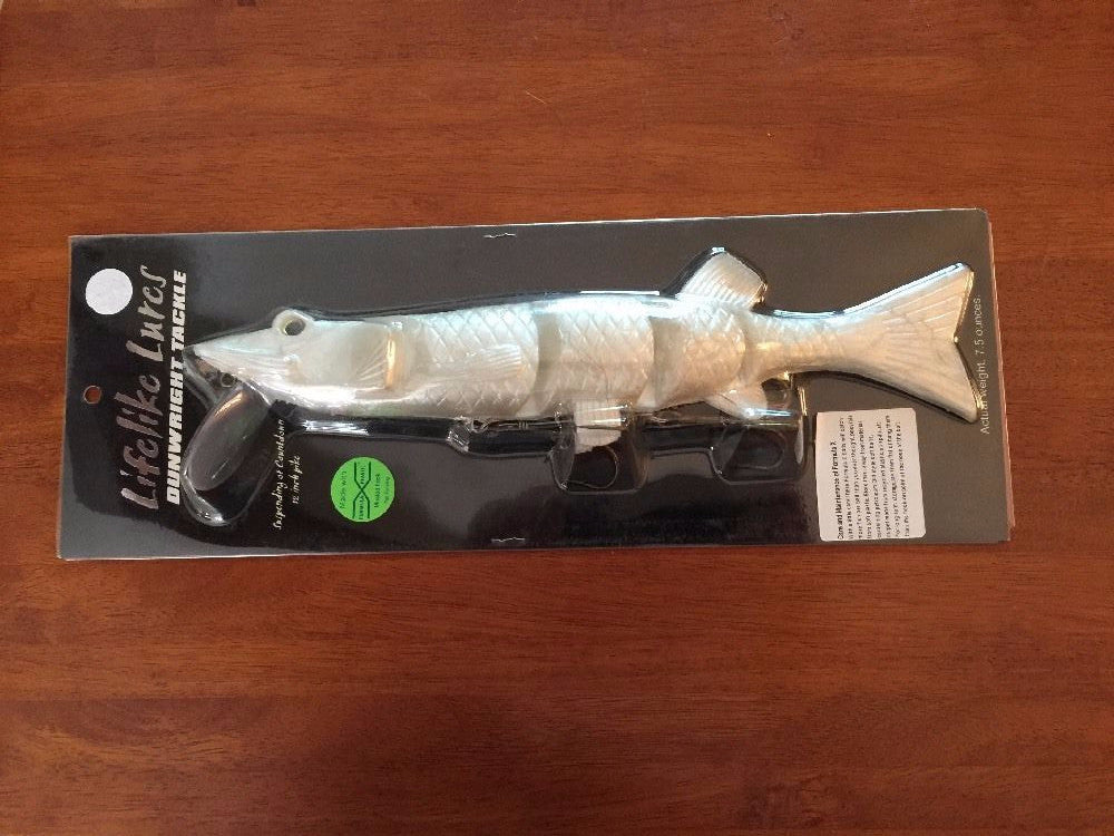Lifelike Lures Dunwright Tackle Suspending 12" Pike