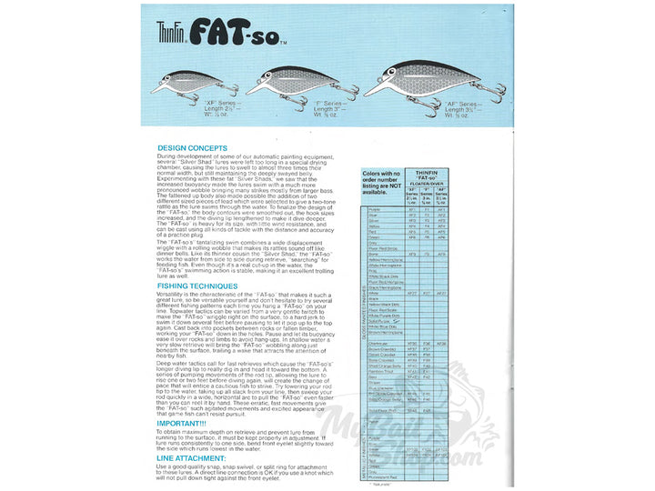 1979-1980 Storm Lures Catalog + Insert / Price List
