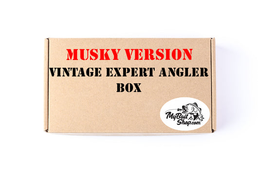 MUSKY VERSION  Vintage Expert Angler Box (Approx $80+ Value)
