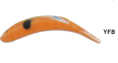 Kwikfish Jointed K8J YFB Yellow Fluorescent Black Spots Color New in Box Old Stock